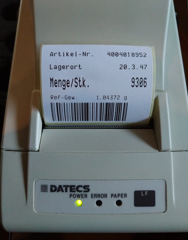 Datecs Etikettendrucker
